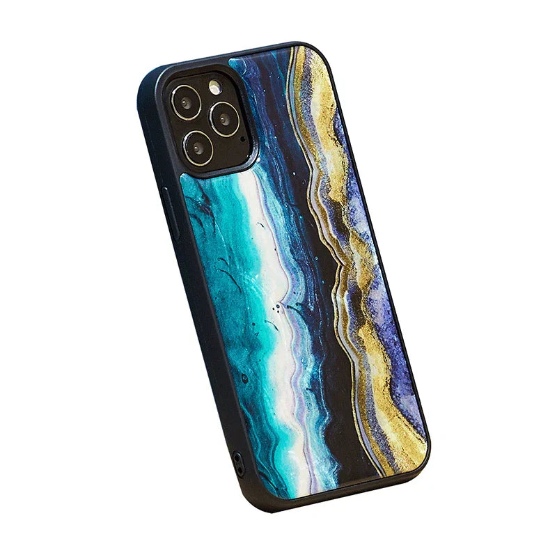 Ikins Case For iPhone 12 / 12 Pro - Purple Agate - Tashqila Ikins Case For iPhone 12 / 12 Pro - Purple Agate - Tashqila